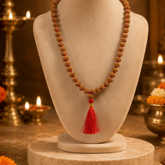 10 Mukhi Indonesian Rudraksha 108 Bead Mala