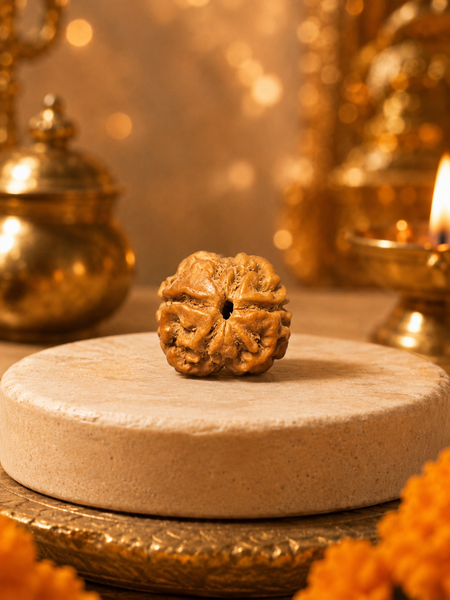 2 Mukhi Nepali Rudraksha Bead for Relationship Harmony