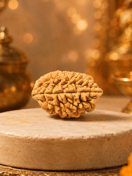 2 Mukhi South Indian Rudraksha for Harmony & Unity