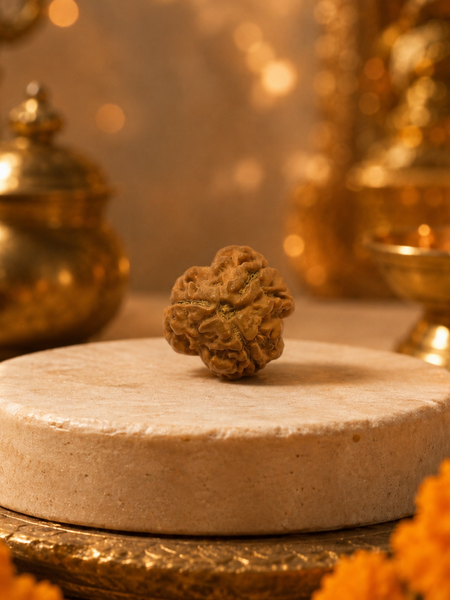 3 Mukhi Nepali Rudraksha for Confidence & Positive Energy