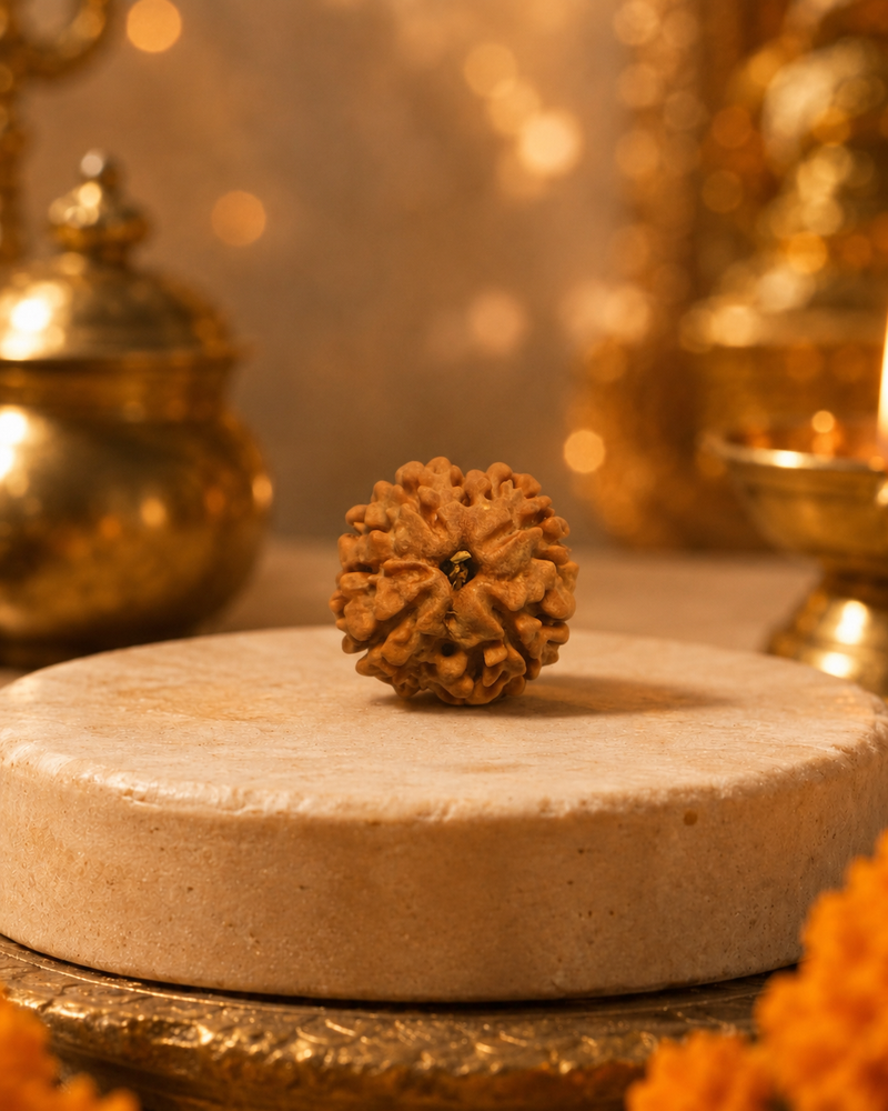 4 Mukhi Nepali Rudraksha for Knowledge & Creativity