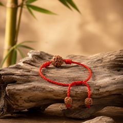 4 Mukhi Nepali Rudraksha Bracelet for Creativity & Focus