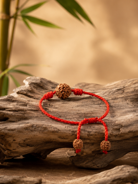 4 Mukhi Nepali Rudraksha Bracelet for Creativity & Focus
