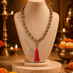 4 Mukhi Indonesian Rudraksha Beaded Mala