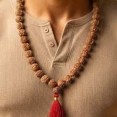 5 Mukhi Nepali Rudraksha Mala for Daily Wellbeing