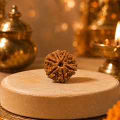 6 Mukhi Nepali Rudraksha Bead for Confidence & Willpower