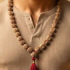7 Mukhi Nepali Rudraksha Beads Mala