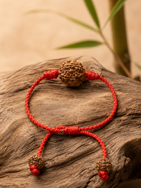 7 Mukhi Nepali Rudraksha Bracelet for Wealth & Prosperity