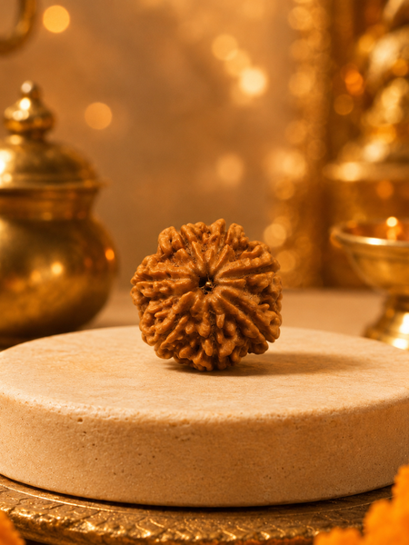 7 Mukhi Nepali Rudraksha Bead for Wealth & Prosperity