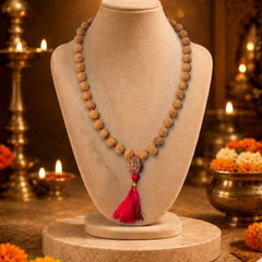 7 Mukhi Indonesian Rudraksha Mala for Prosperity & Success