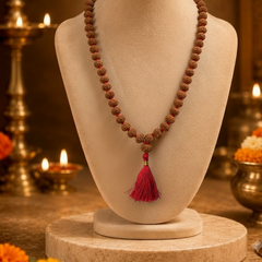 8 Mukhi Indonesian Rudraksha Bead Mala