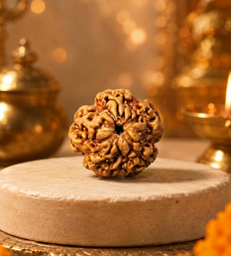 1 Mukhi Nepali Rudraksha Bead for Protection & Inner Peace