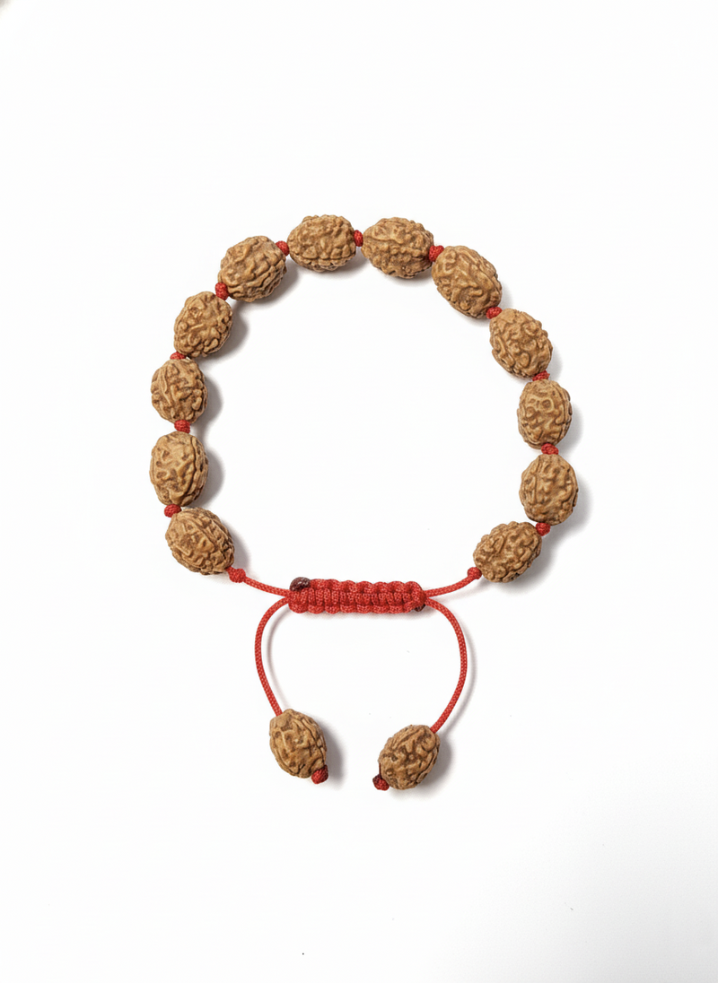 4 Mukhi Indonesian Rudraksha Bracelet for Knowledge & Focus
