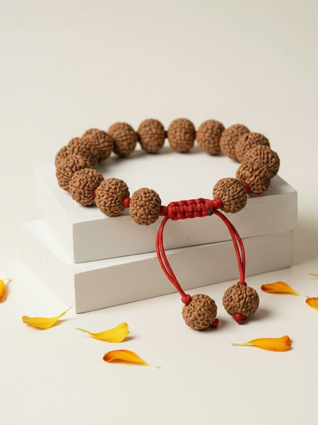 7 Mukhi Indonesian Rudraksha Bracelet for Wealth & Prosperity