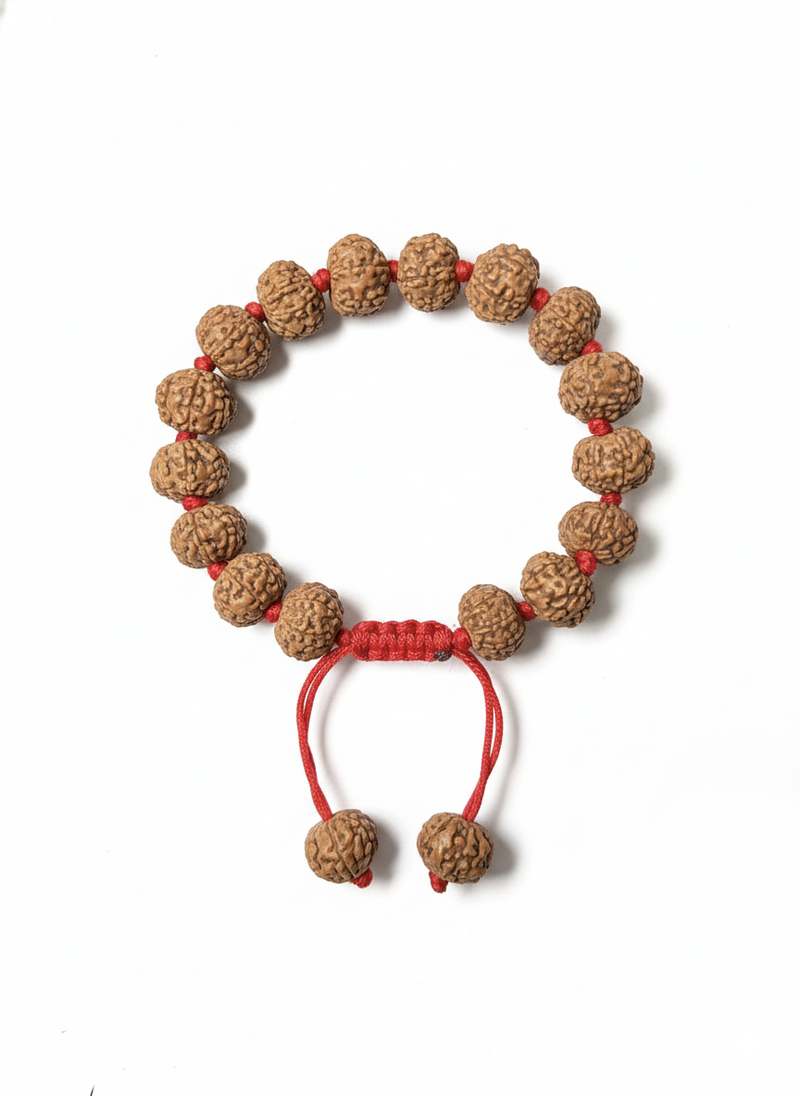7 Mukhi Indonesian Rudraksha Bracelet for Wealth & Prosperity