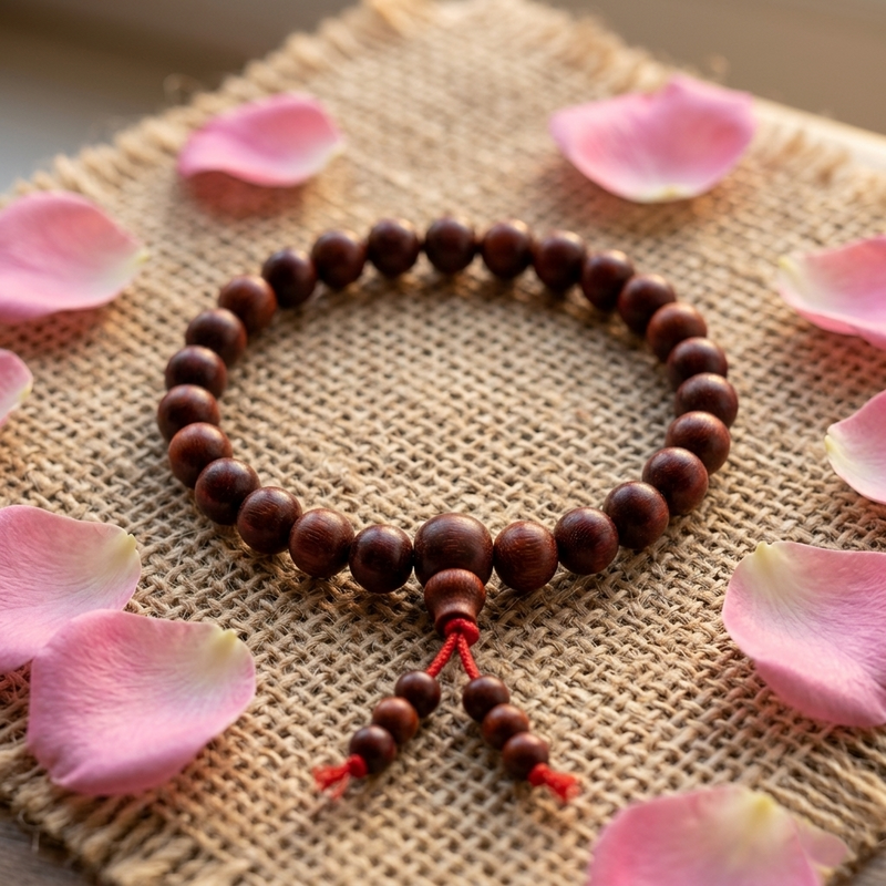 Sandalwood Bracelet  Indian for Calm & Spiritual Healing