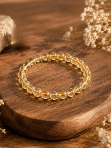 Citrine Bracelet for Wealth, Success & Positivity