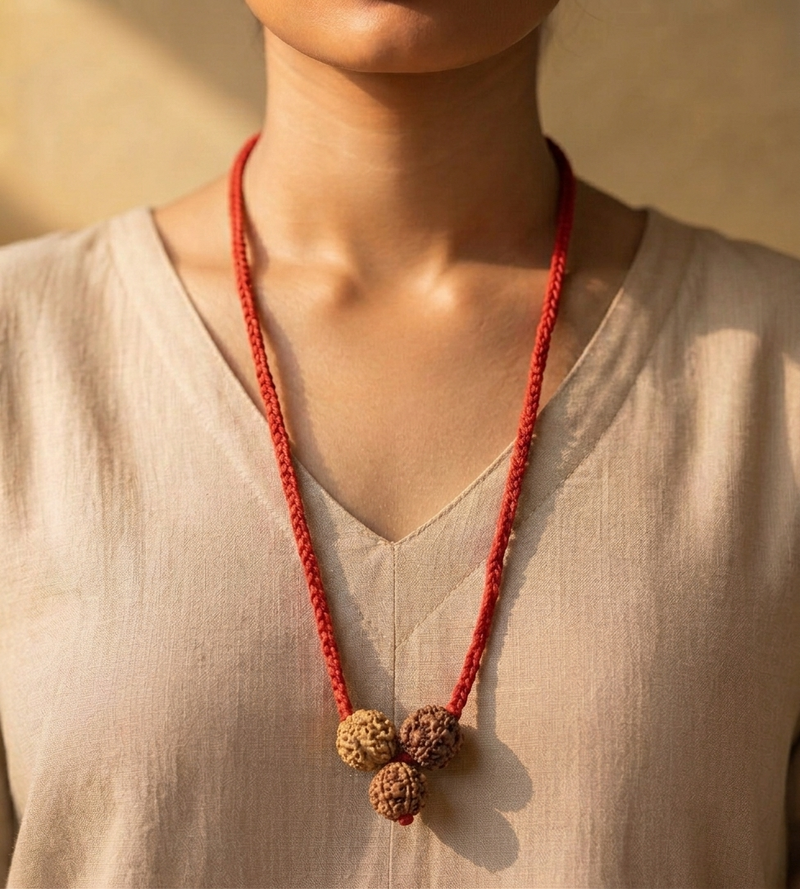 Rudra Shakti Kavach 4-5-6 Mukhi Nepali for Confidence & Power