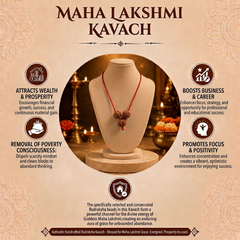 Maha Lakshmi Kavach 7-7-7 Mukhi Nepali for Wealth & Prosperity