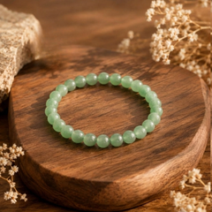 Green Aventurine Bracelet for Luck, Peace & Prosperity