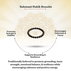 Lava Stone Bracelet for Strength, Stability & Confidence