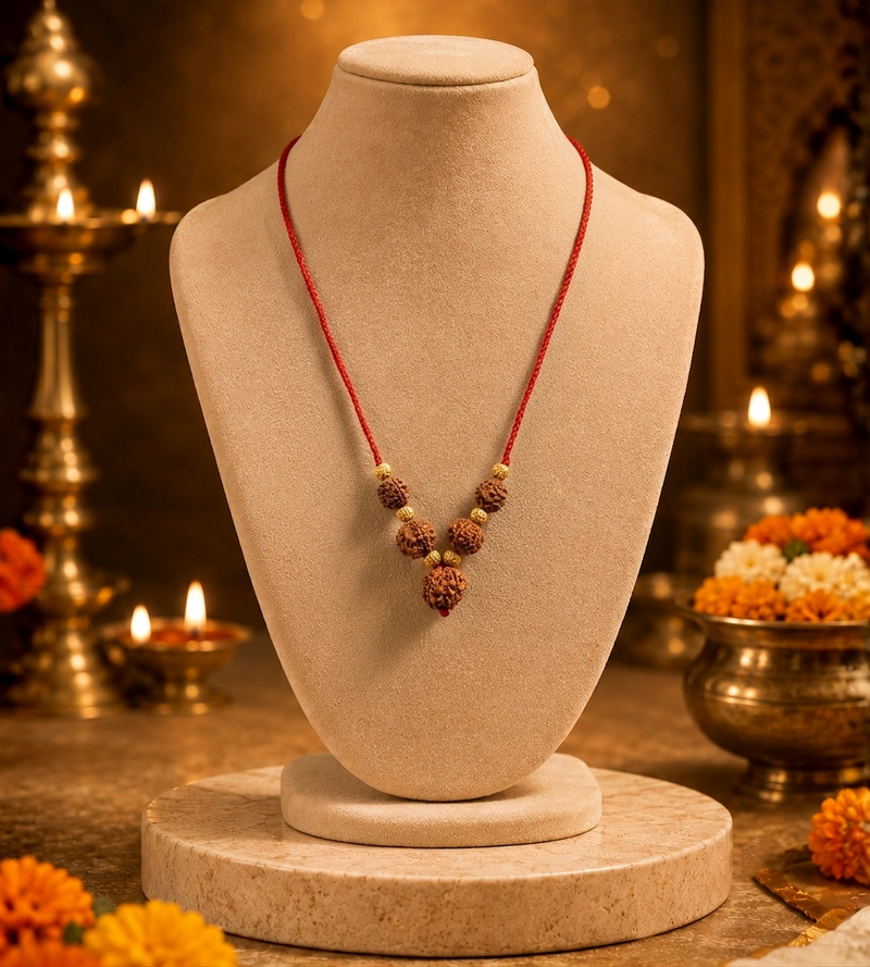 Panch Tatva Kavach 3-7 Mukhi Nepali for Success & Balance