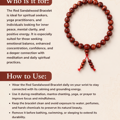 Sandalwood Bracelet  Indian for Calm & Spiritual Healing