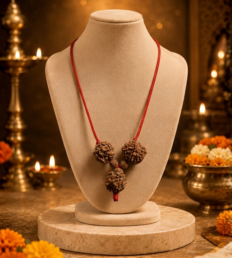 Saraswati Kavach 4-4-6 Mukhi Nepali for Study & Intelligence