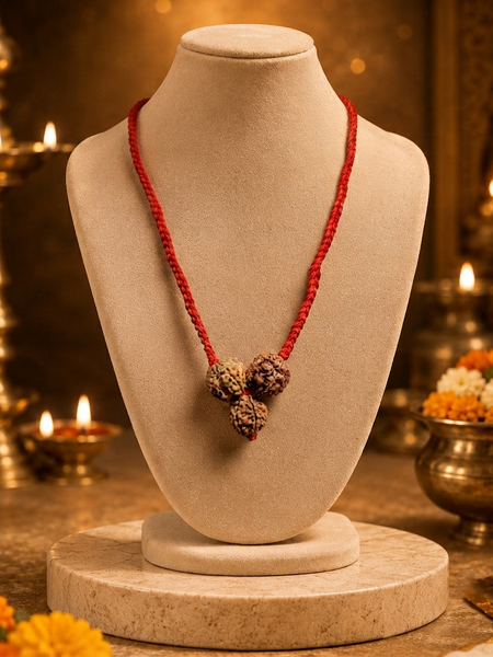 Rudra Shakti Kavach 4-5-6 Mukhi Nepali for Confidence & Power