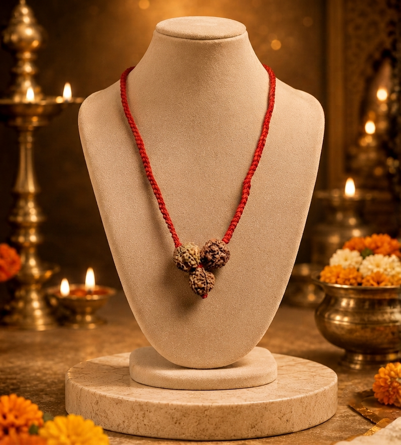 Rudra Shakti Kavach 4-5-6 Mukhi Nepali for Confidence & Power