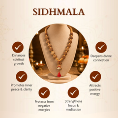 Siddh Mala Nepali 1 to 14 Mukhi for Spiritual Growth