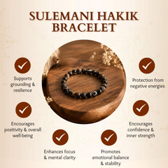 Sulemani Hakik Bracelet for Protection & Positive Energy