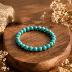 Turquoise Bracelet for Protection, Peace & Communication