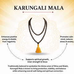 Karungali Mala  South Indian for Protection & Spiritual Energy